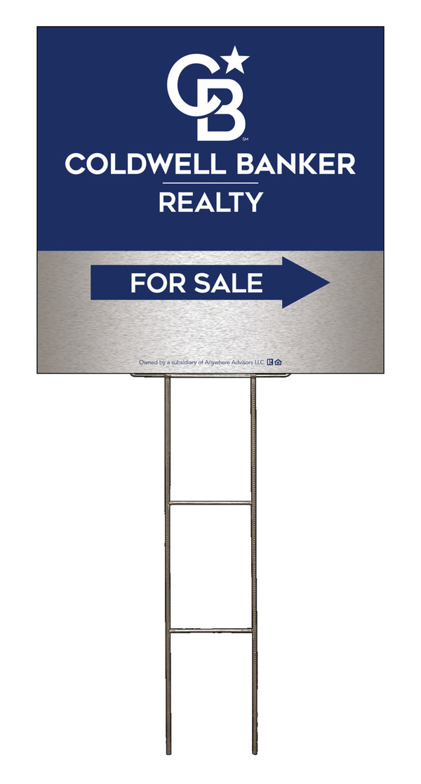 Wire H-Stake and Office For Sale Sign Panel Unit, 24h x 24w, 4mm Corrugated
