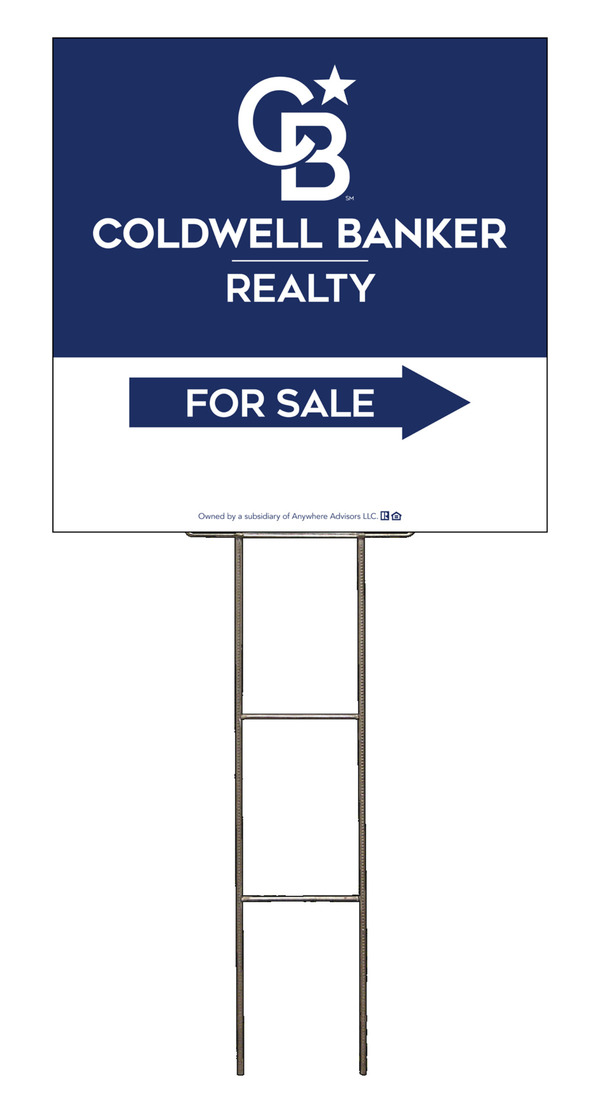 Wire H-Stake and Office For Sale Sign Panel Unit, 24h x 24w, 4mm Corrugated