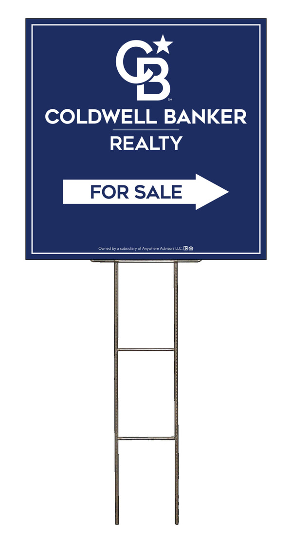 Wire H-Stake and Office For Sale Sign Panel Unit, 24h x 24w, 4mm Corrugated