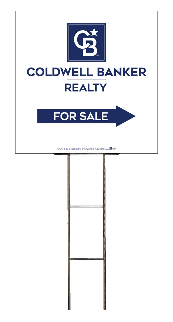 Wire H-Stake and Office For Sale Sign Panel Unit, 24h x 24w, 4mm Corrugated