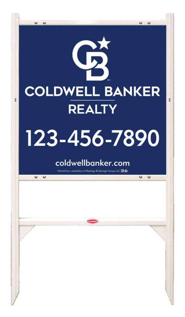 Angle Iron Frame and Office Sign Panel Unit, 24h x 24w, 3MM Aluminum Composite