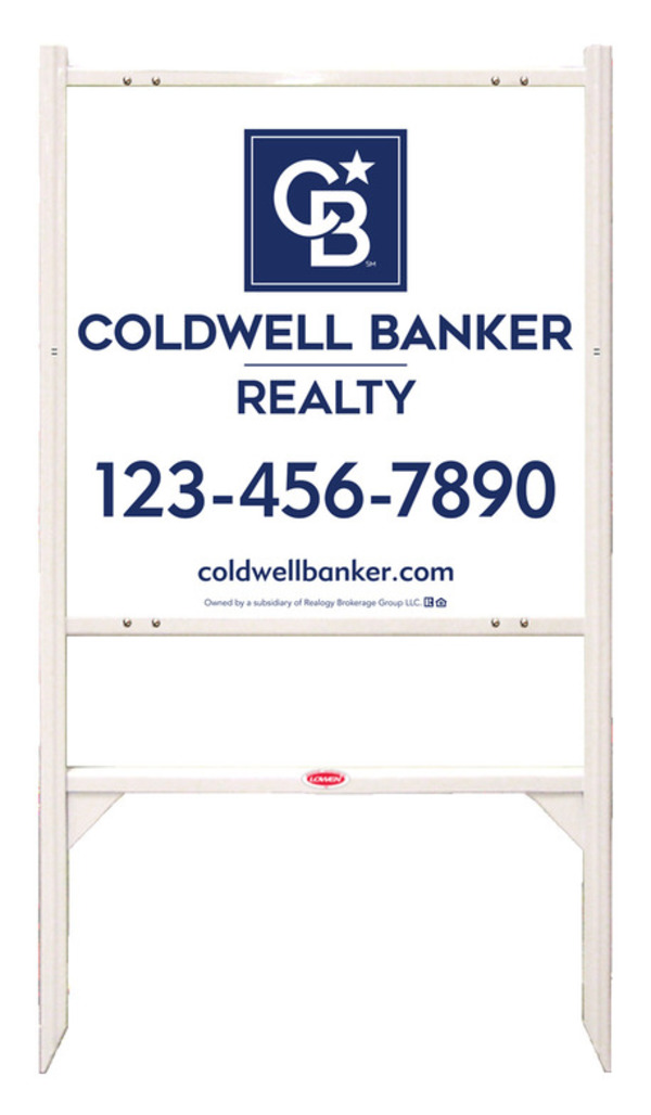 Angle Iron Frame and Office Sign Panel Unit, 24h x 24w, 3MM Aluminum Composite