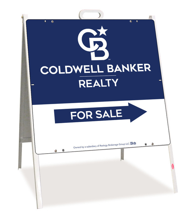 A-Frame and Office For Sale Sign Panel Unit, 24h x 24w, .090 Poly