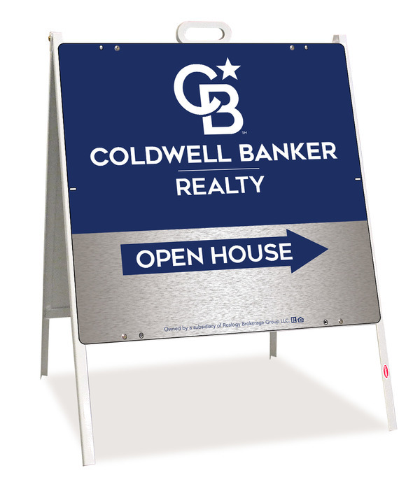 A-Frame and Office Open House Sign Panel Unit, 24h x 24w, .090 Poly