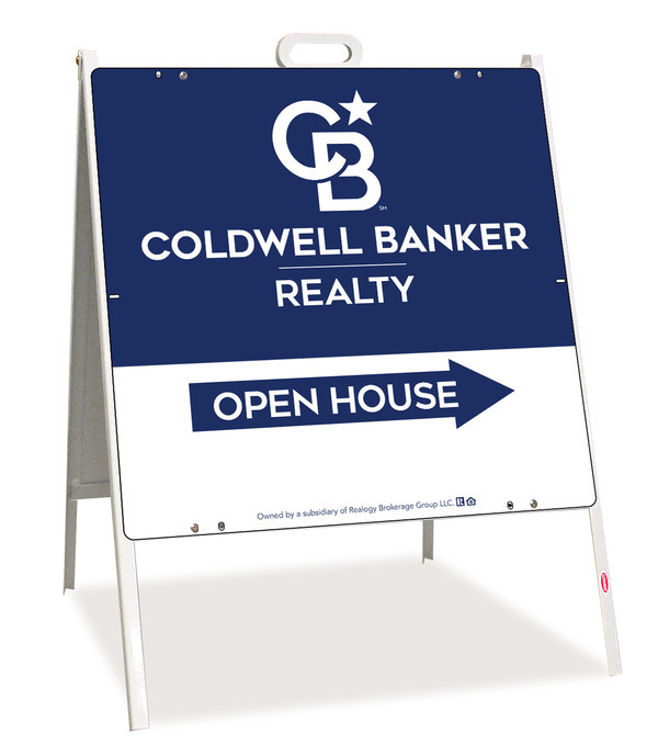 A-Frame and Office Open House Sign Panel Unit, 24h x 24w, .090 Poly