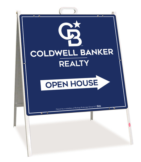 A-Frame and Office Open House Sign Panel Unit, 24h x 24w, .090 Poly