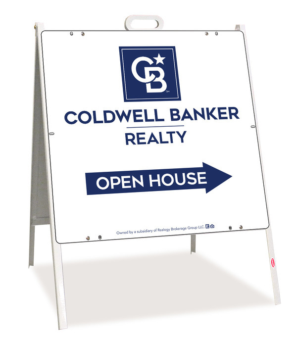 A-Frame and Office Open House Sign Panel Unit, 24h x 24w, .090 Poly