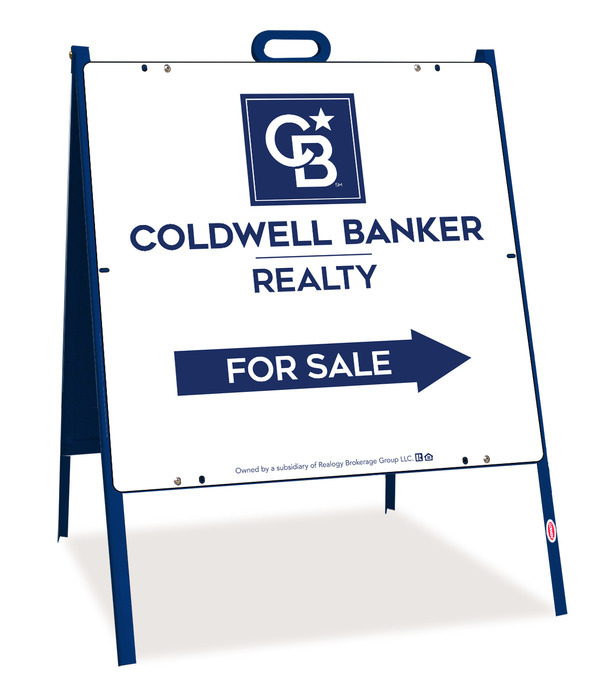 A-Frame and Office For Sale Sign Panel Unit, 24h x 24w, .090 Poly