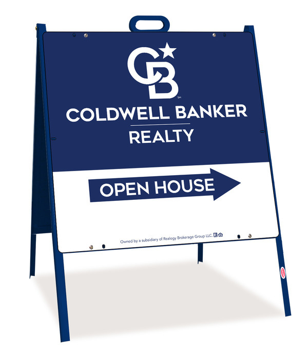 A-Frame and Office Open House Sign Panel Unit, 24h x 24w, .090 Poly