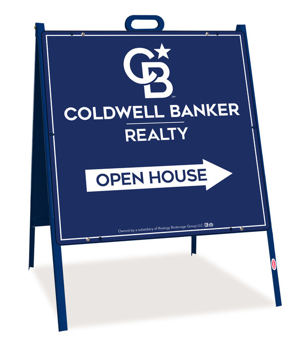A-Frame and Office Open House Sign Panel Unit, 24h x 24w, .090 Poly