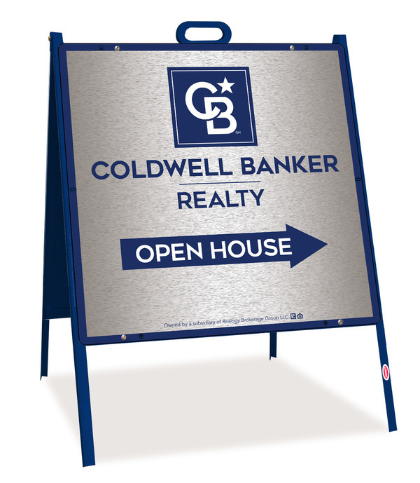 A-Frame and Office Open House Sign Panel Unit, 24h x 24w, .090 Poly