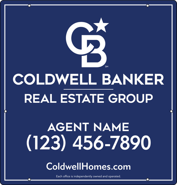 Agent Hanging Sign Panel, 25h x 24w, 3MM Aluminum Composite