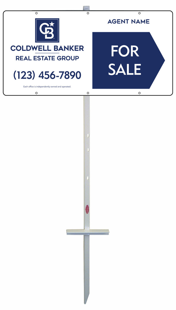 For Sale T-Stake and Agent Panel Unit, 12h x 24w, Steel