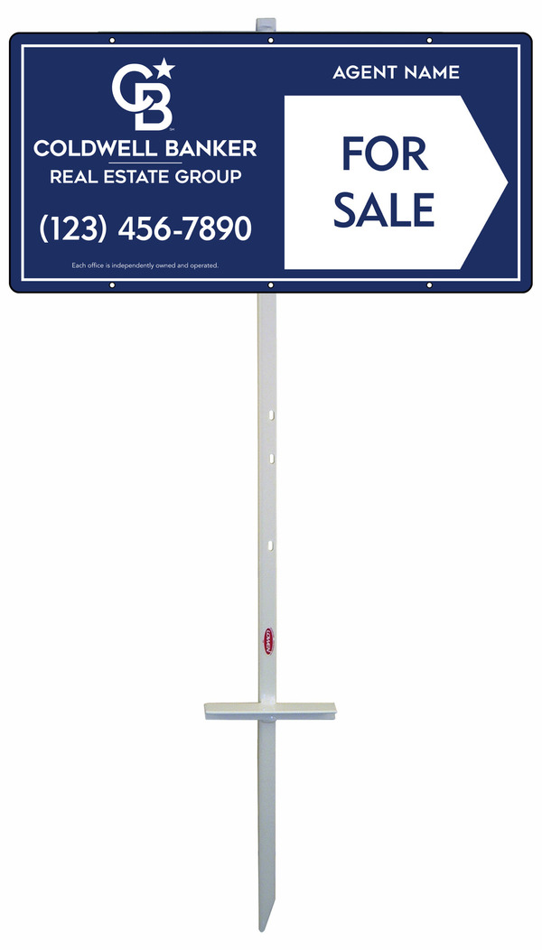 For Sale T-Stake and Agent Panel Unit, 12h x 24w, Steel