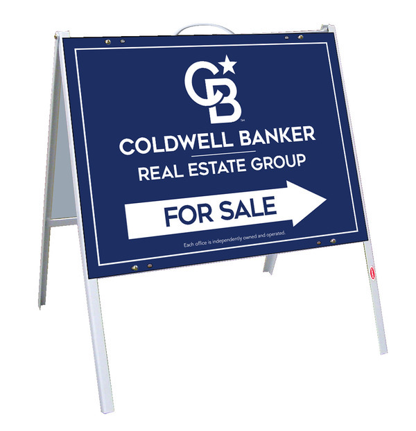 For Sale A-Frame and Office Sign Panel Unit, 18h x 24w, .050 Poly