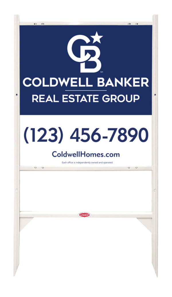 Angle Iron Frame and Office Sign Panel Unit, 25h x 24w, Steel