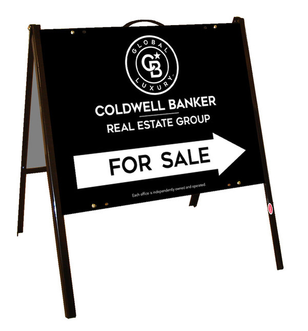 A-Frame and Office For Sale Sign Panel Unit, 18h x 24w, .050 Poly