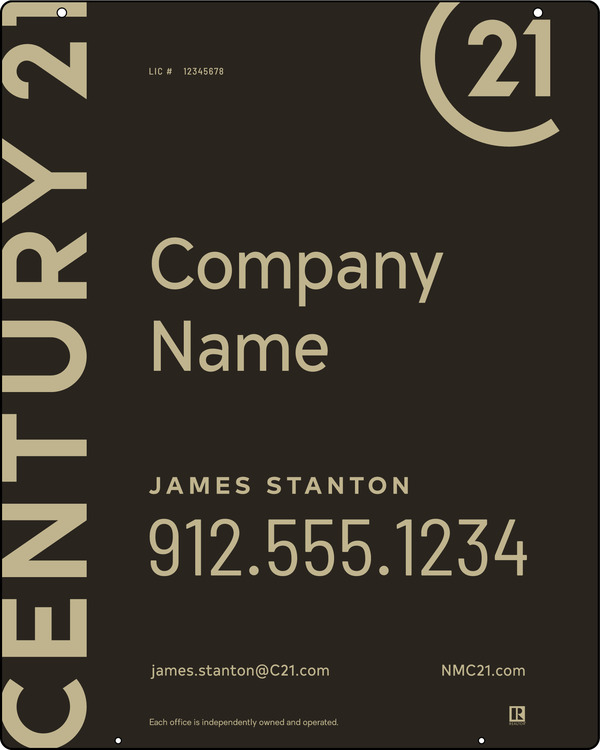Aluminum Hanging Sign Panel, 30h x 24w