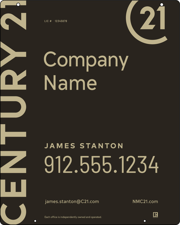 Hanging Sign Panel, 30h x 24w, 3mm Aluminum Composite