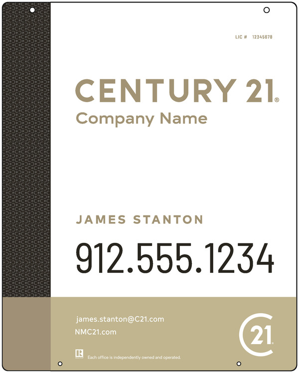 Hanging Sign Panel, 30h x 24w, 3mm Aluminum Composite