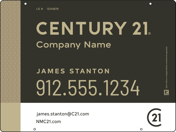 Hanging Sign Panel, 18h x 24w, Steel