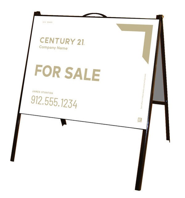 For Sale A-Frame and Sign Panel Unit, 18h x 24w
