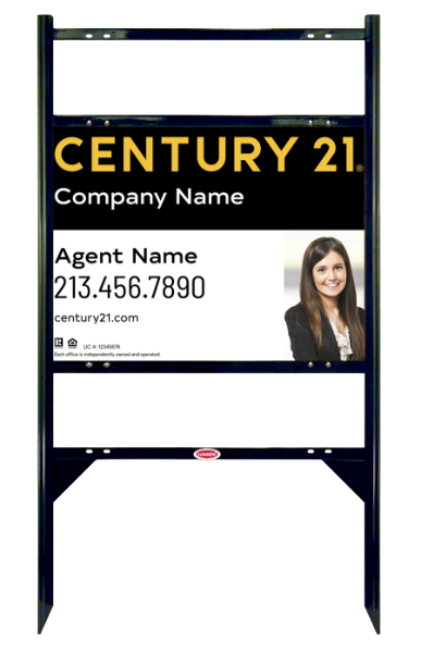 Thor Frame 18x24 Steel Property White - Century 21 | Lowen Sign