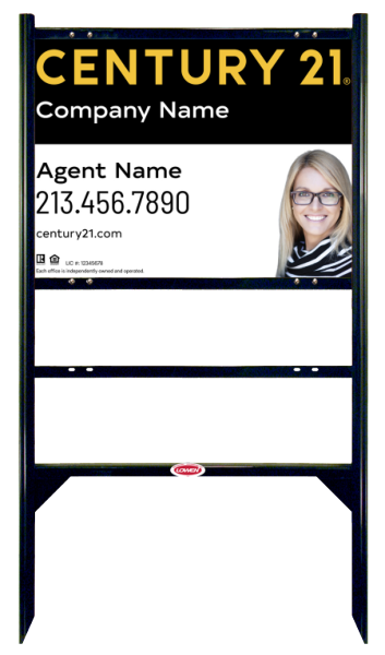 Thor Frame 18x24 Steel Single Rider Elite Office - Century 21 | Lowen Sign