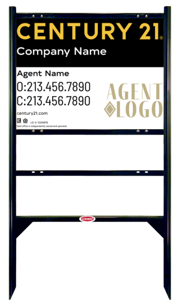 Thor Frame 18x24 Steel Residential Luxury - Century 21 | Lowen Sign