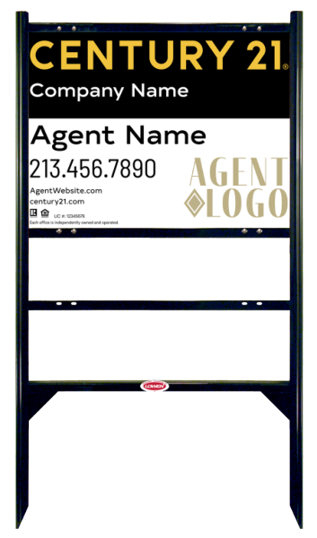 Thor Frame 18x24 Steel Single Rider Select Luxury - Century 21 | Lowen Sign