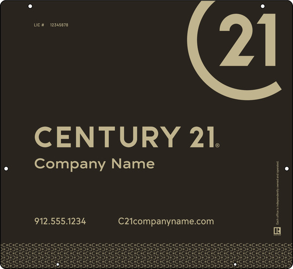 Hanging Sign Panel, 22h x 24w, 3mm Aluminum Composite