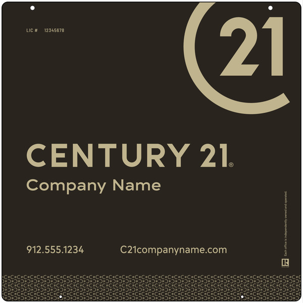 Hanging Sign Panel, 24h x 24w, 3mm Aluminum Composite