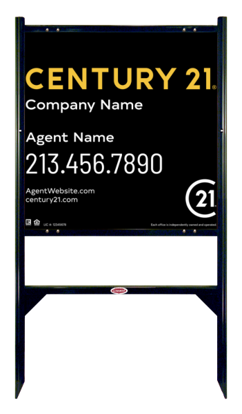 Gibraltar Frame Unit 24x24 Steel Listing - Century 21 | Lowen Sign