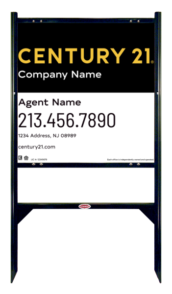 Gibraltar Frame 24x24 Steel Business - Century 21 | Lowen Sign