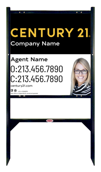 Gibraltar Frame 24x24 Steel  Office - Century 21 | Lowen Sign