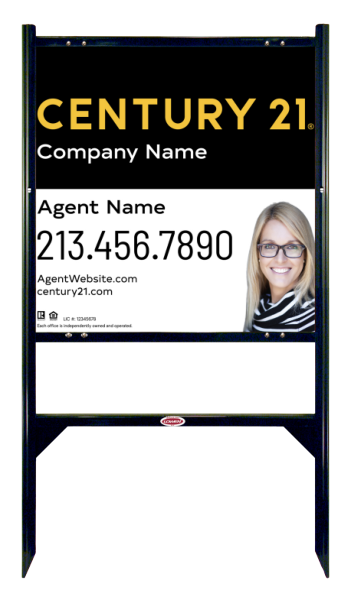 Gibraltar Frame Unit 24x24 Steel Listing Office - Century 21 | Lowen Sign