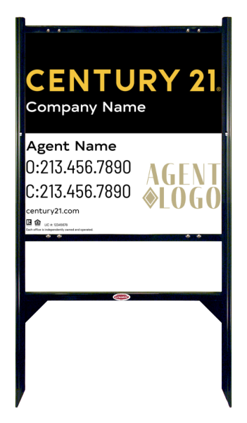 Gibraltar Frame 24x24 Steel  Luxury - Century 21 | Lowen Sign