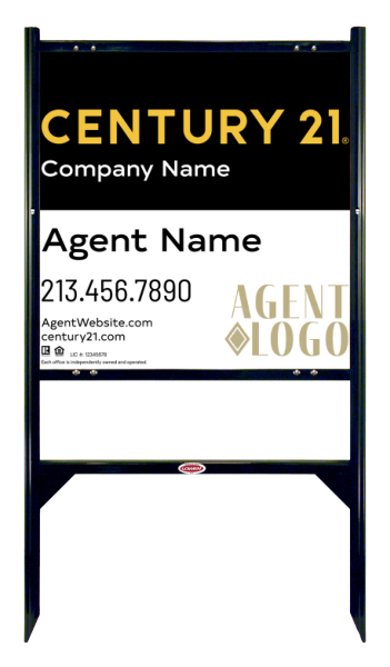 Gibraltar Frame 24x24 Steel Sales Luxury - Century 21 | Lowen Sign