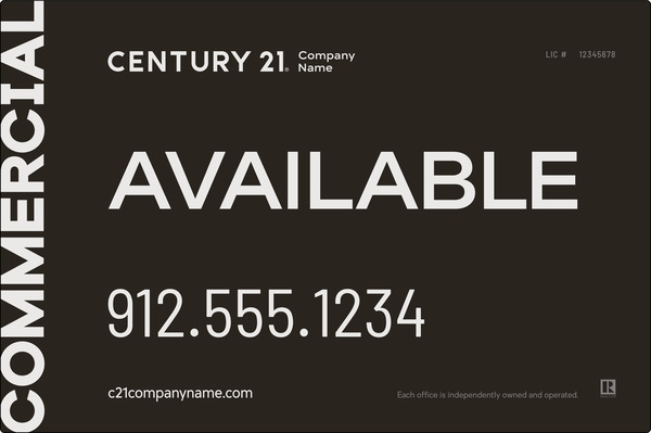 Available Commercial Sign Panel, Alumalite, 48h x 72w, SF