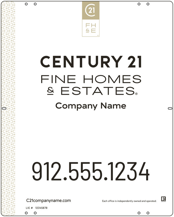Sign Panel, 30h x 24w, Steel