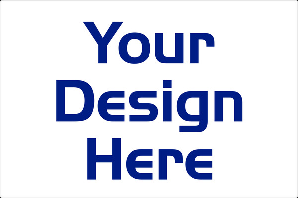Commercial Sign Panel, DF, 48h x 72w, 3mm Aluminum Composite
