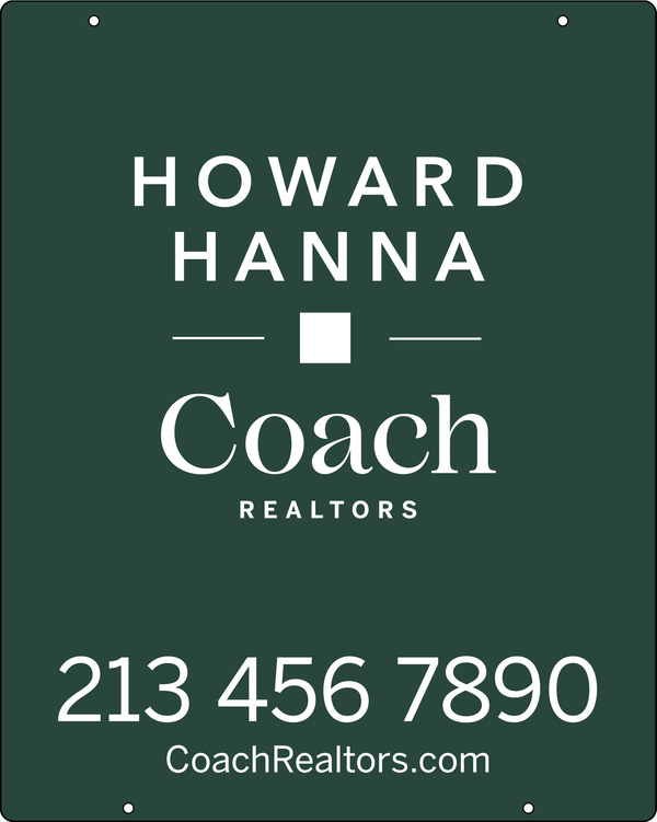 Hanging Sign Panel, 30h x 24w, 3mm Aluminum Composite