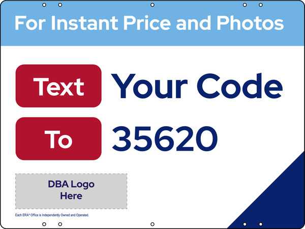 Reflective For Instant Price Sign Panel, 18h x 24w, Steel