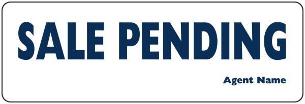 Greenwood King magnet Sale Pending sign for  advertising, 6h x 18w