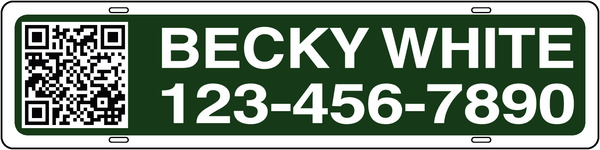 Sign Rider, 6h x 24w, Steel
