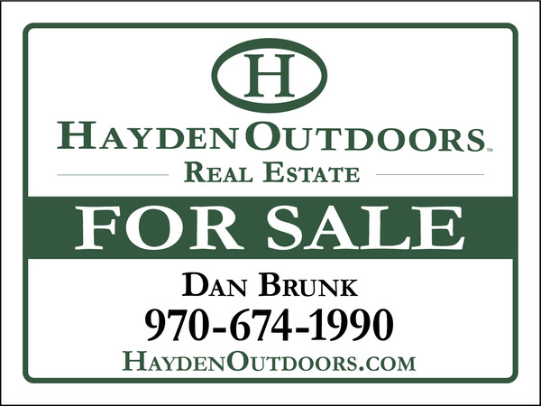 Sign Panel, DF, 18h x 24w, 10mm Corrugated