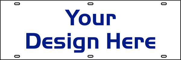 Sign Panel, Corrugated 4mm, 6h x 18w, DF
