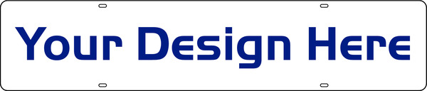 Real Estate Sign Panel, 24 GA Steel 6h x 28w