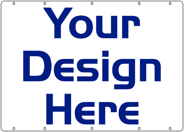 Real Estate Sign Panel,  .090 Polyethylene 20h x 28w