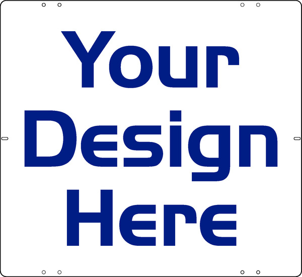 Sign Panel, 22h x 24w, Steel